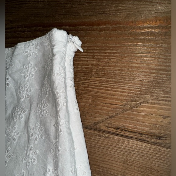 DO+BE 3-tiered white eyelet miniskirt women small - Picture 3 of 11